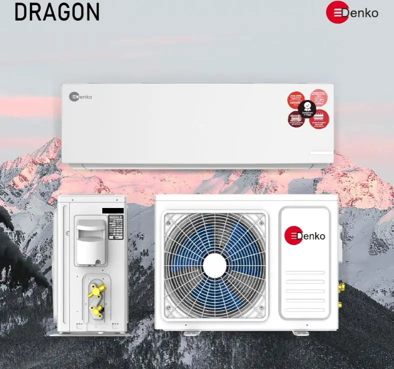 Кондиционер настенная сплит-система Denko KR-07 серия Dragon On/Off 2022 |