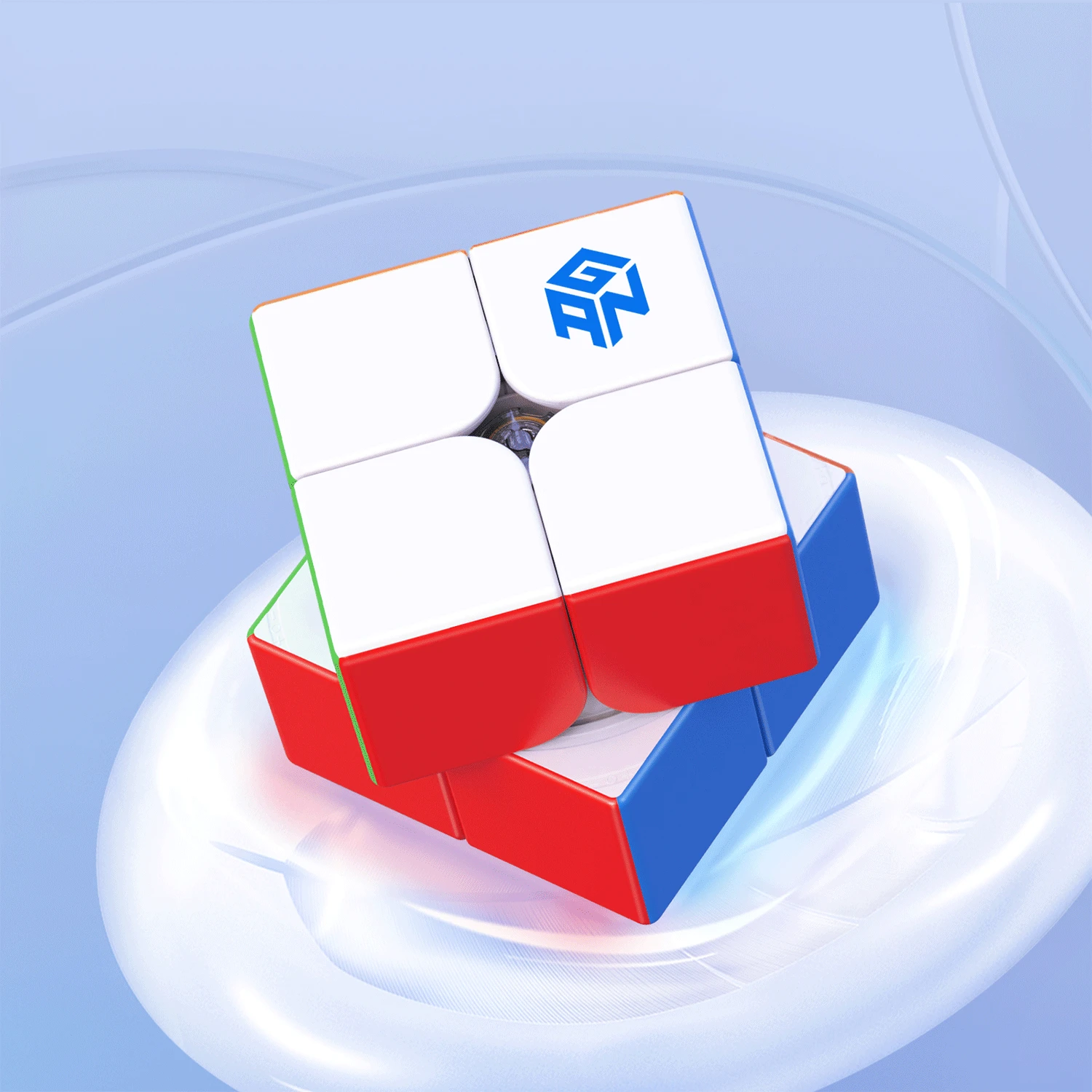 GAN 251 V2 2x 2 скоростной куб Gans мини-куб головоломка игрушка 2x2x2 магический 51 мм для