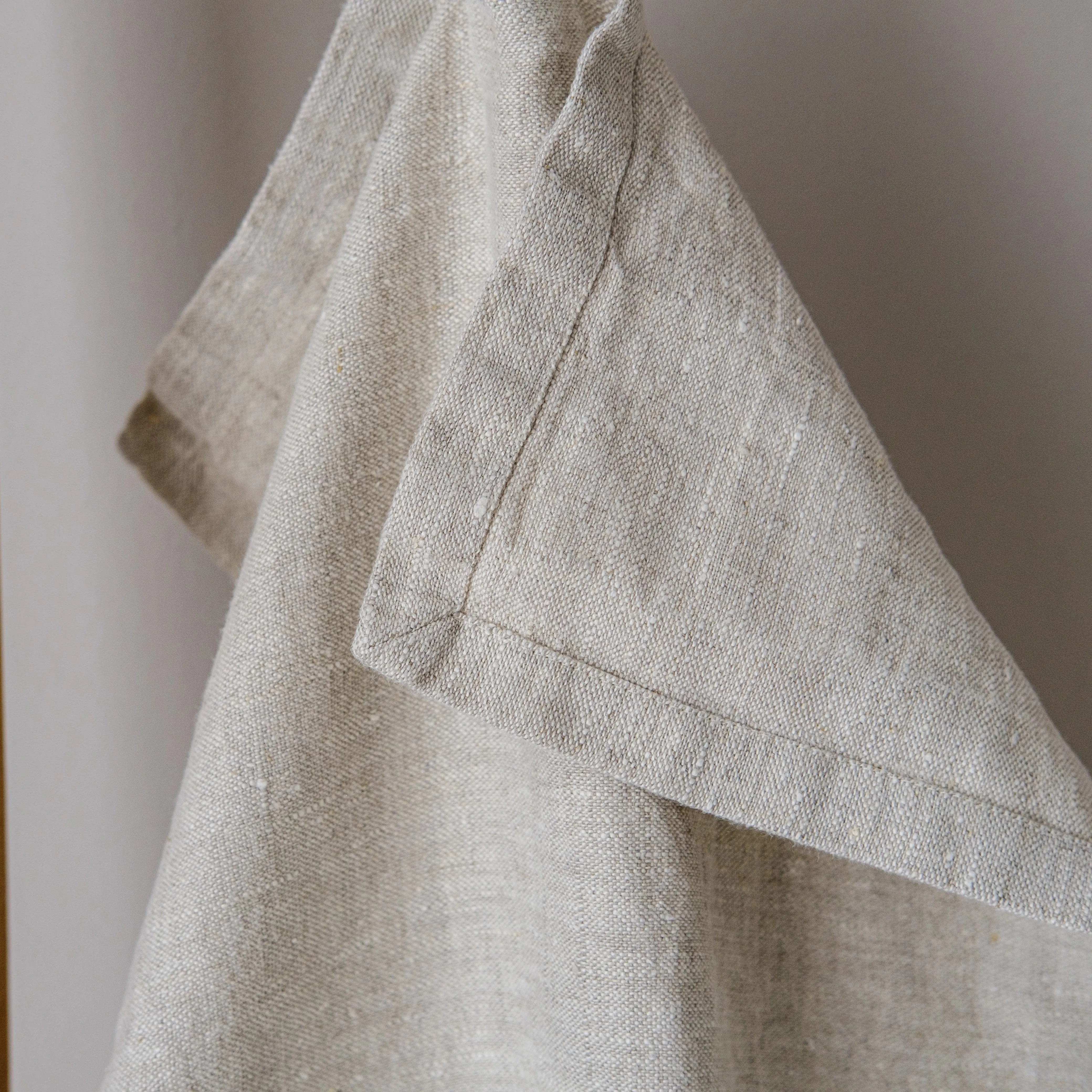 Towel linen with рюшей natural 60*40 cm hand towel kitchen | Towels