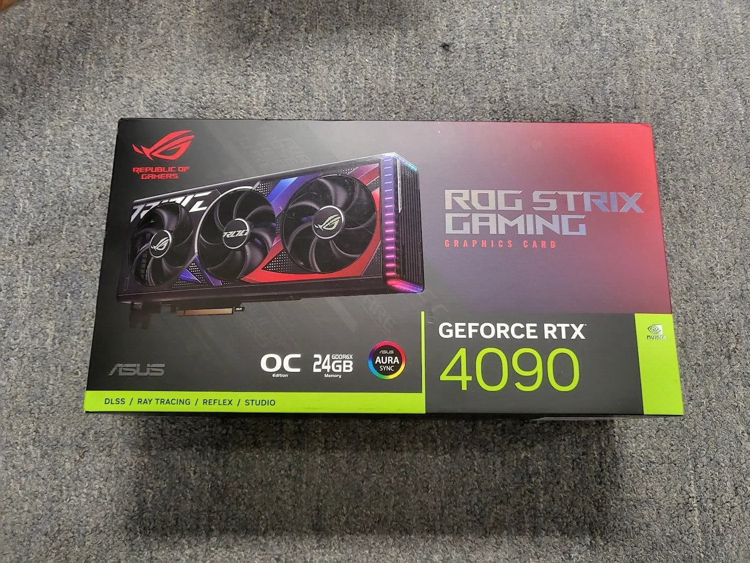

Купите 3 и получите 2 бесплатные видеокарты ASUS ROG Strix GeForce RTX 4090 OC Edition (PCIe 4,0, 24 ГБ
