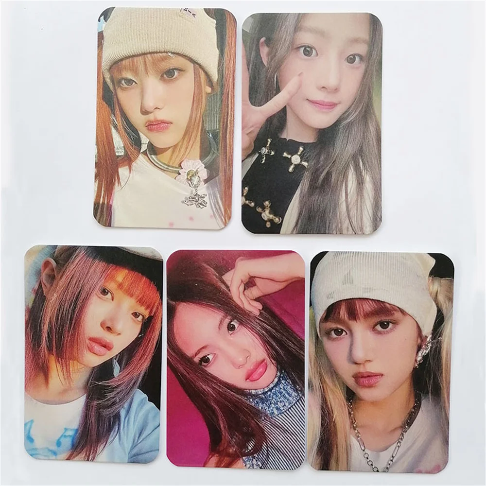 

Новый альбом Kpop NewJeans OMG Photocards, коллекция клубных карт Lomo, двусторонняя печать, фото-карта для коллекции фанатов Danielle
