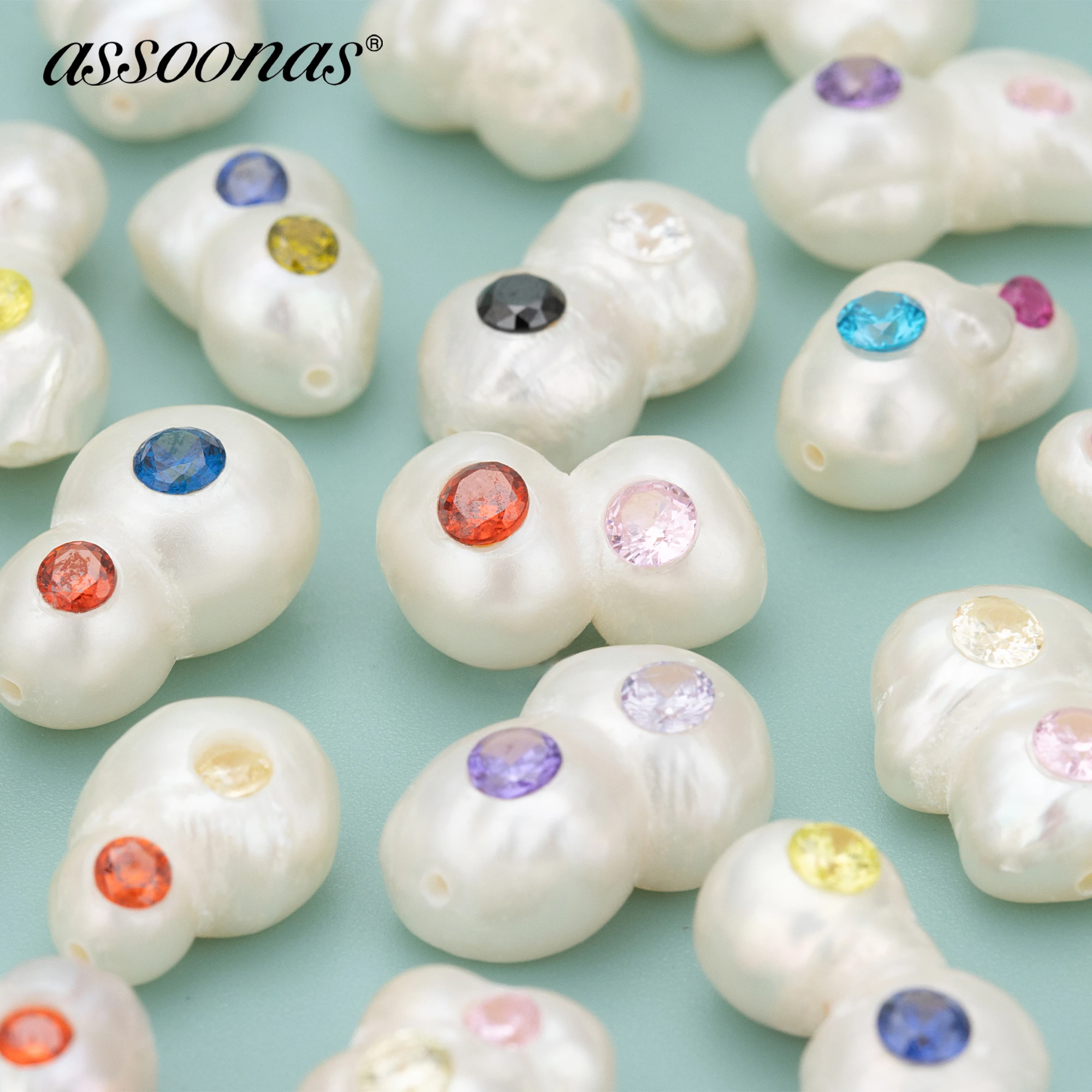 

assoonas ME08,jewelry accessories,natural pearl,hand made,pearl with zircons,charms,diy pendants,jewelry making,4pcs/lot