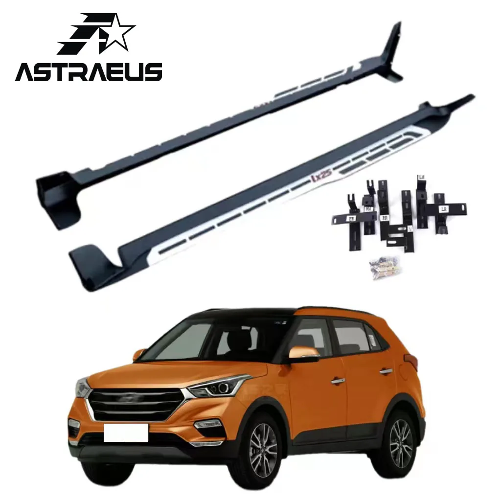 

High Quality Pedal Running Board Side Step Bar Door Fixed Nerf For For Hyundai IX25 2015 2016 2017 2018 2019