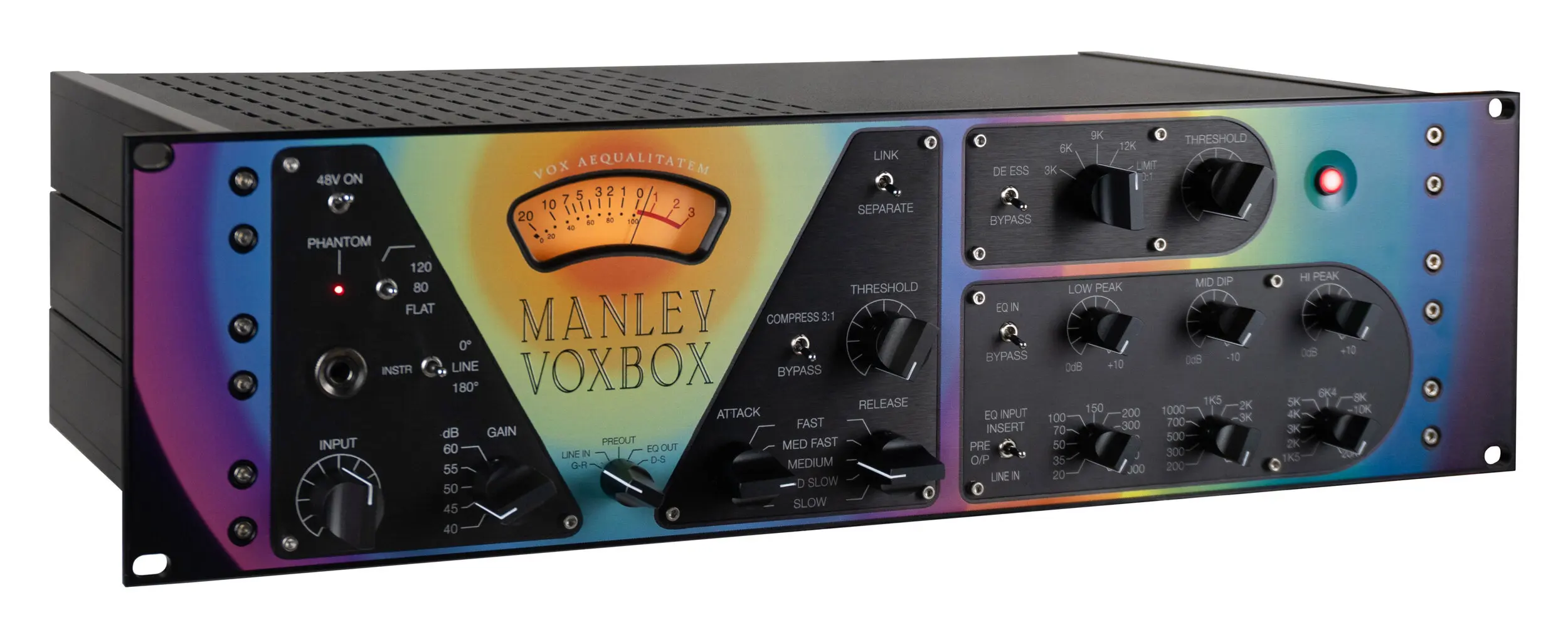 1Oct 50% Discount Sales For Manley VOXBOX Tube Channel Strip - 2021 PRIDE EDITION
