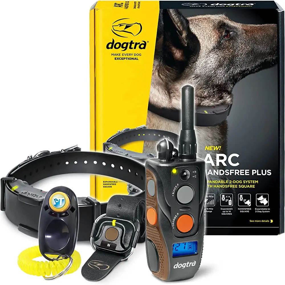 

Купите 2 и получите 1 Бесплатный ошейник для дрессировки собак Dogtra ARC с дистанционным управлением, 3/4 миль, расширяемый, перезаряжаемый