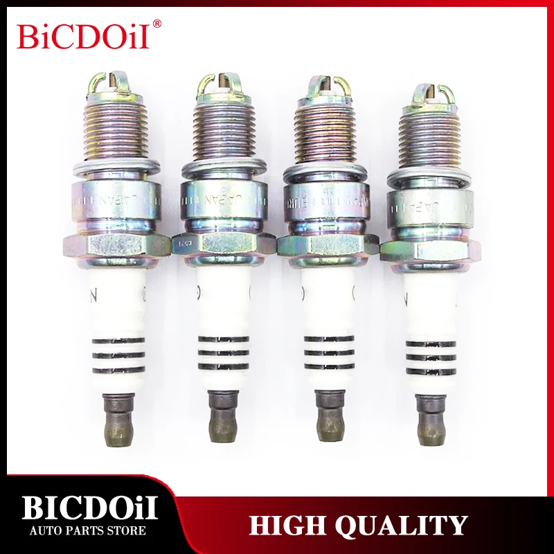

4-6Pcs 101905036AA BKUR6ET 14mm Normal Spark Plug For VW Volkswagen 101 905 036AA Ignition Candles Spark Plug Tester Auto Parts