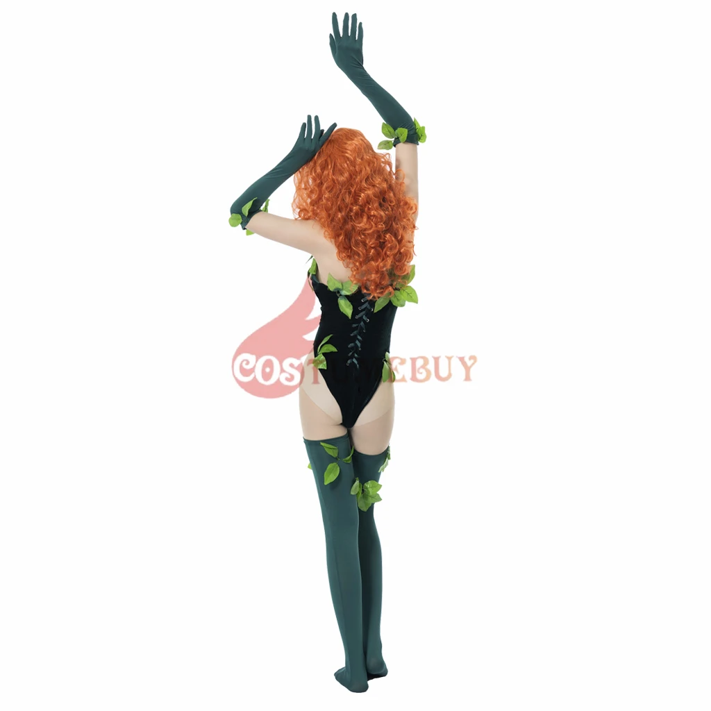 Костюм для косплея супергероя вражеский Ядовитый плющ женское сексуальное боди