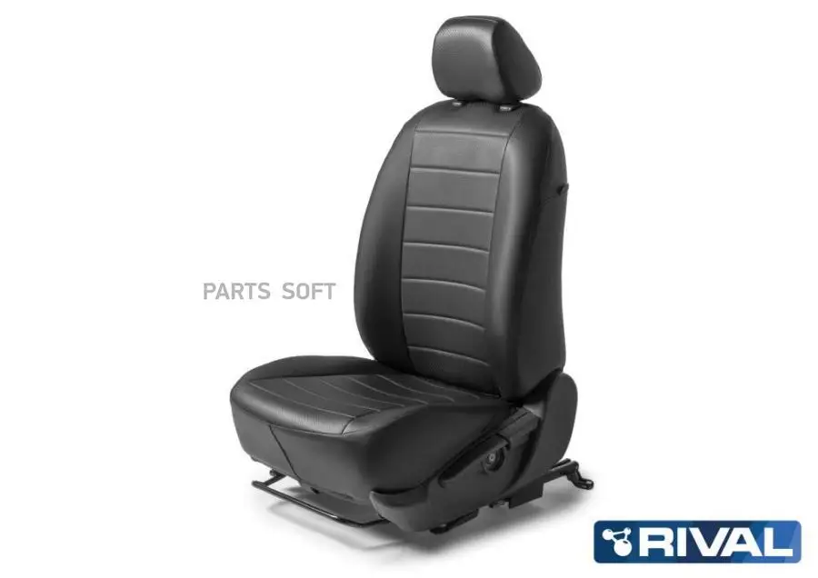RIVAL SC28041 Авточехлы в комплекте передние подголовники Активные и Обычные задняя