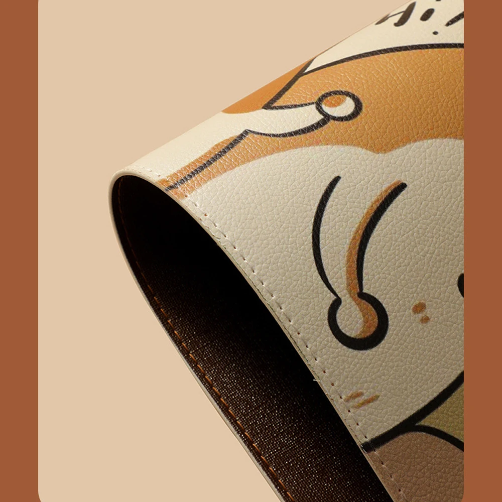 Duża inteligentna podgrzewana podkładka pod mysz śliczna elektryczna na biurko do podgrzewania dla studentów