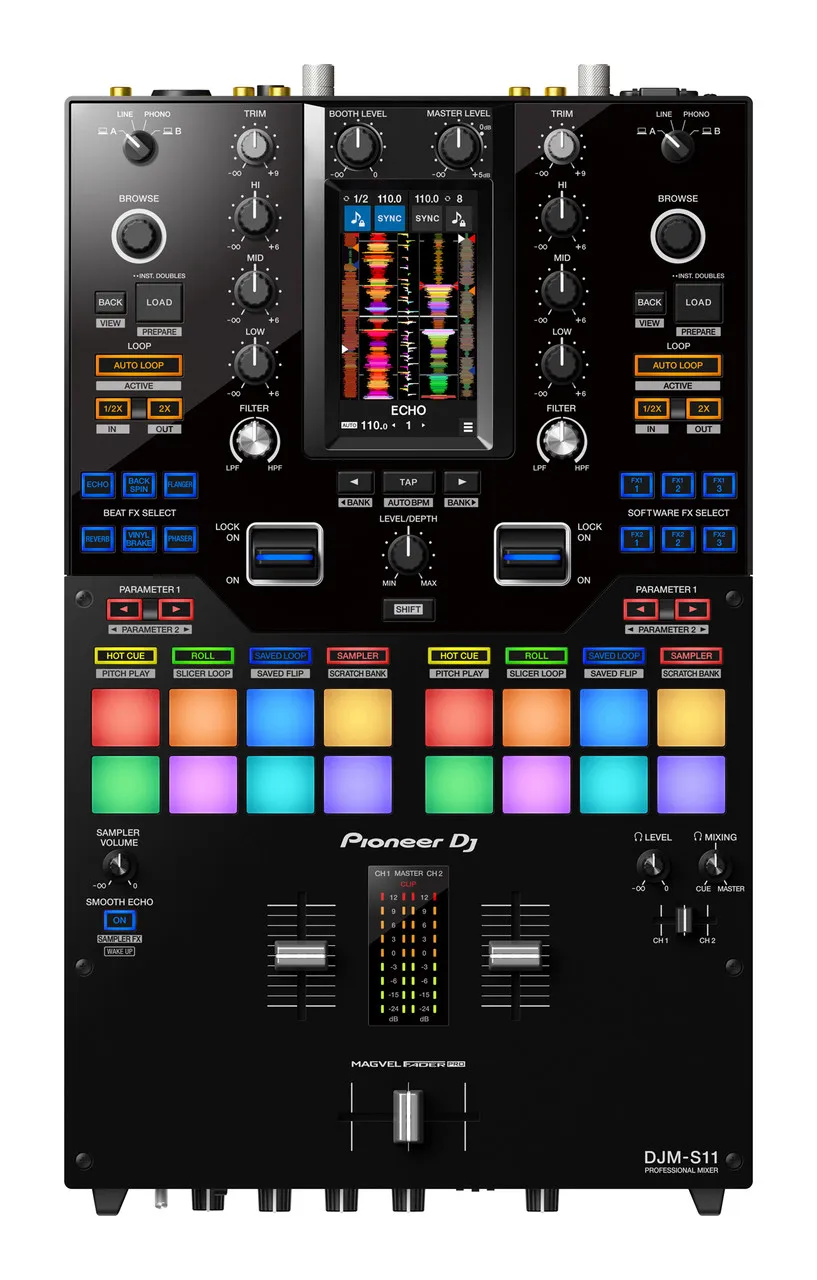 

Новая скидка, DJ DJM S11-SE, доступен 2-канальный смеситель Serato Pro