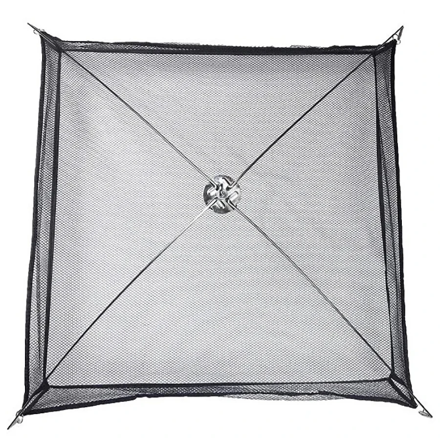 подъёмник рыболовный 2х2 сетку капроный. подъемник паук для рыбалки. паук namazu 130х130 см. 5-1. рыболовный подъемник паук 2х2.