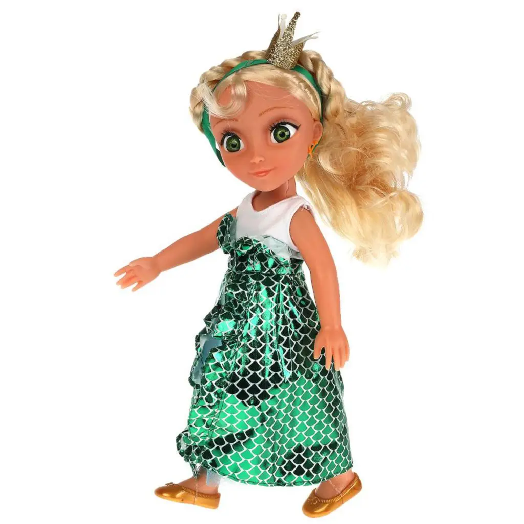 Озвученная кукла Василиса. Царевна-Лягушка 32см расческа глиттерная кор КАРАПУЗ/