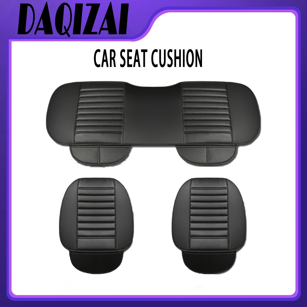 

DAQIZAI Car Seat Linen Cushion 98% Car Model For Toyota Lada Renault Kia Volkswage Honda Bmw Benz Car Accessories Anti-Slip