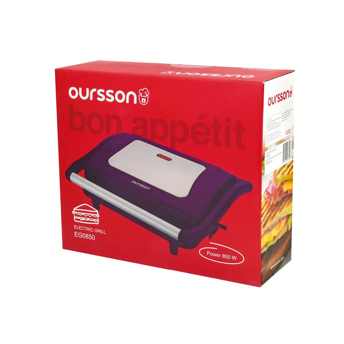 Электрический гриль Oursson EG0850 |
