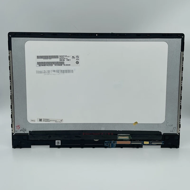 Original 15.6 ''LCD Display Panel Touch Screen Glas Digitizer Montage + Lünette Ersetzen Für HP Envy x360 15-DR 15-DS Serie
