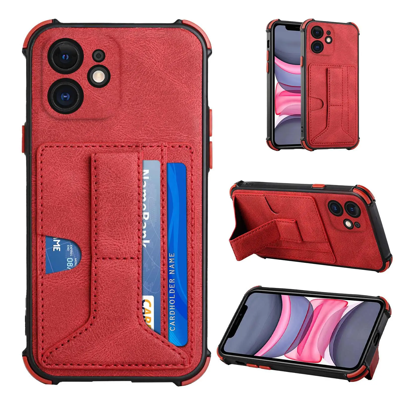 

Чехол-бумажник для телефона iPhone 14/14 Max/14 Pro Max/13/13 mini/13 Pro Max/12/12 mini/12 Pro Max/11 Pro Max/X/XR/6 7 8 Plus/SE 2020