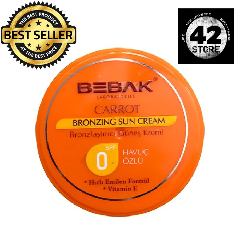 

Bebak Sunscreen Carrot Extract Jar 100 ml New Original High Quality