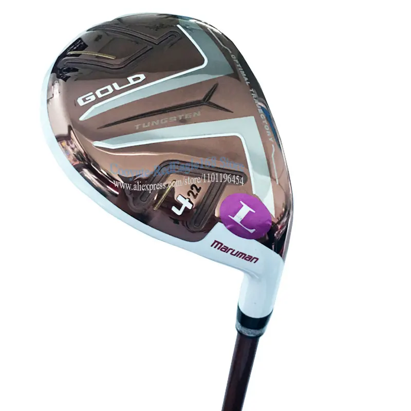 

Women Right Handed Golf Clubs Maruman SHUTTLE GOLD Golf Hybrids Wood 4/22 Loft L Flex Graphite Shaft