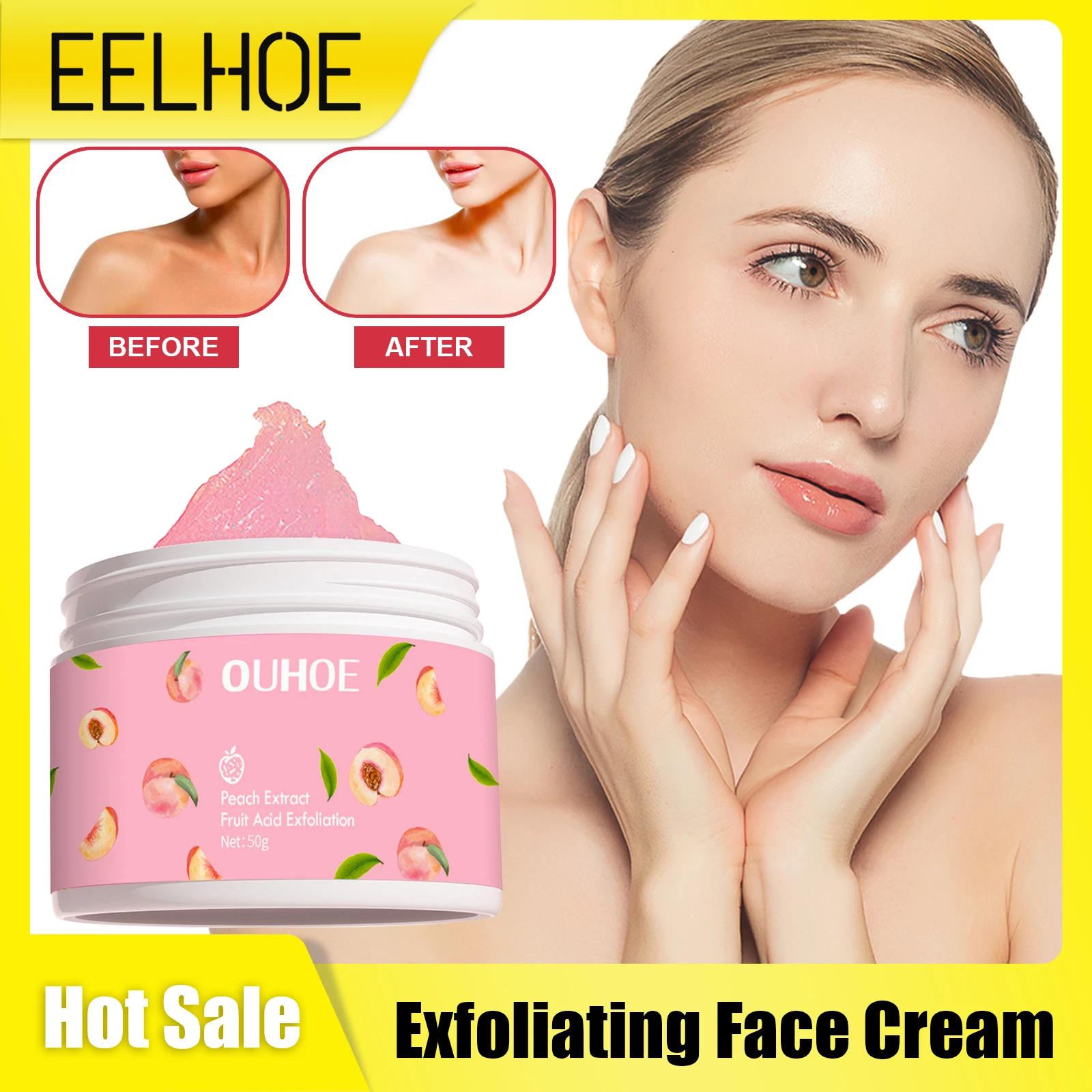 

Exfoliator Gel Deeply Cleaning Remove Dead Skin Purifying Pore Cutin Nourishing Improve Dullness Firming Whitening Facial Scrubs