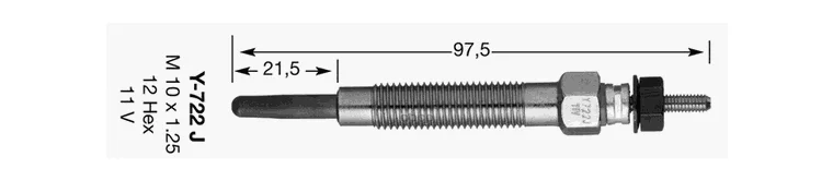 Свеча Накаливания NGK арт. 9974