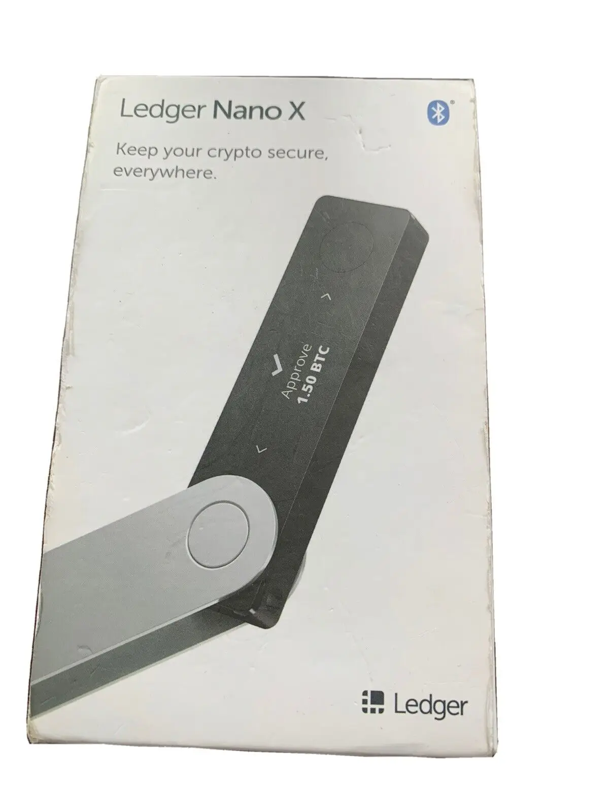 

Аппаратный бумажник Ledger Nano S для криптовалюты-черный-новый