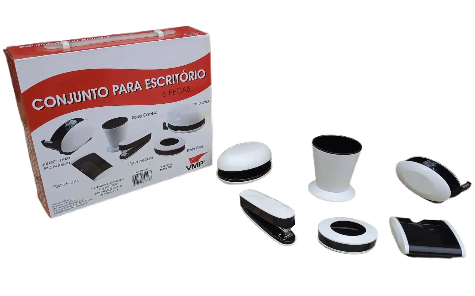 

Kit Para Escritório 6 Peças Organização