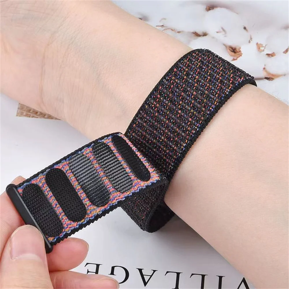 Nylon Strap For Xiaomi Mi Band 7 Pro Bracelet Braided Multicolor Sport Solo Loop Watchband For Mi band 7 Pro Strap Wristwatch
