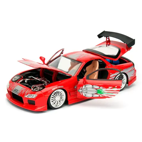 FAST FURIOUS литые мини-машины Mazda 125 и Dom'S RX-7