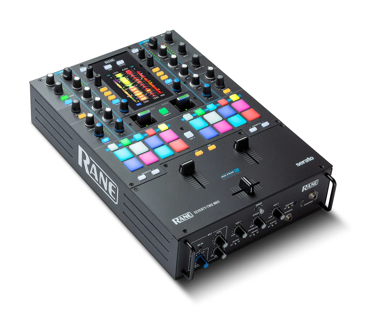 

Summer Discount Sales RANE SEVENTY-TWO MKII Battle-Ready 2-Channel DJ Mixer With Multi-Touch Screen and Serato DJ