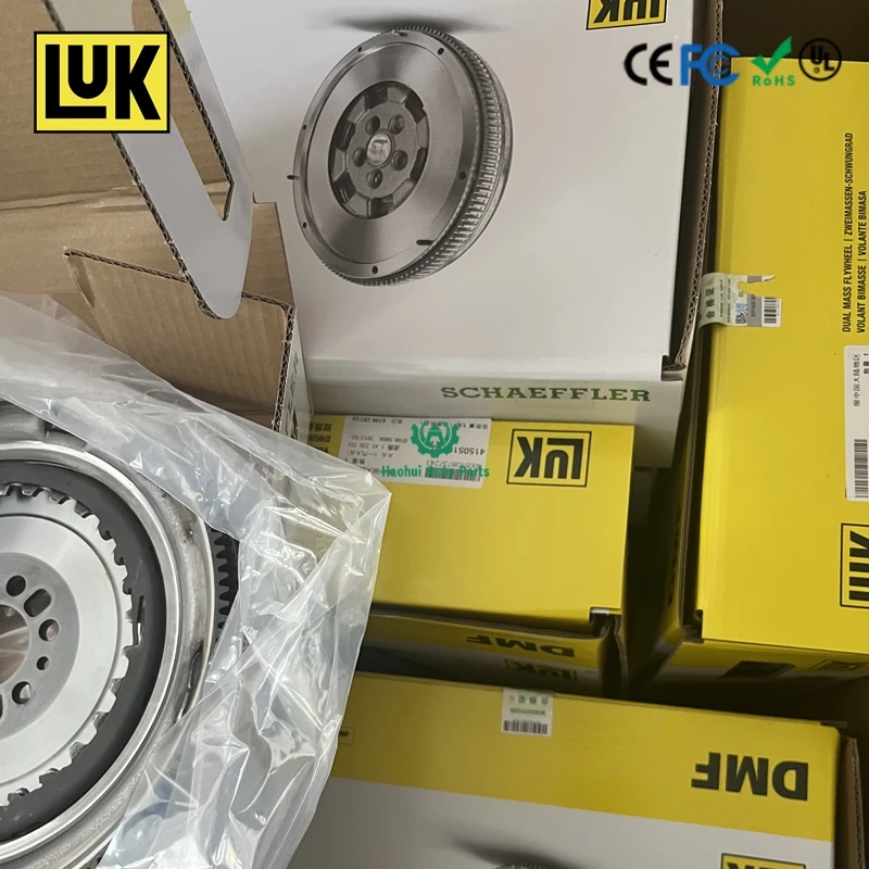 Новый маховик сцепления LUK 0AM DQ200 DMF DSG 8 отверстий для VOLKSWAGEN PASSAT B7 Audi Skoda 1.8 415079310