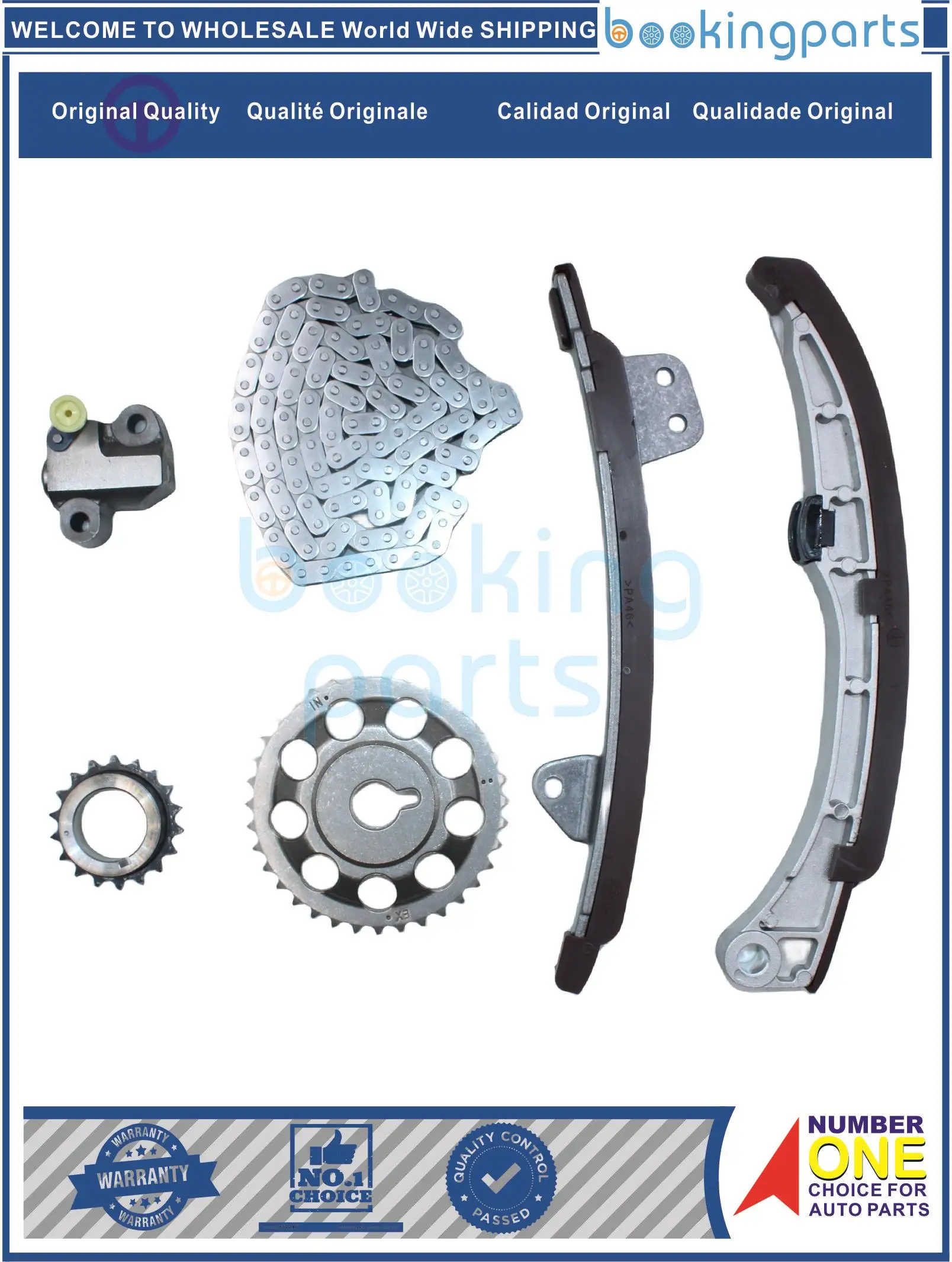 TCK86889 13506-21060135062106013540-21020135402102013559-21010 комплект для ремонта цепи ГРМ TOYOTA IST 02-16 SIENTA 03-15