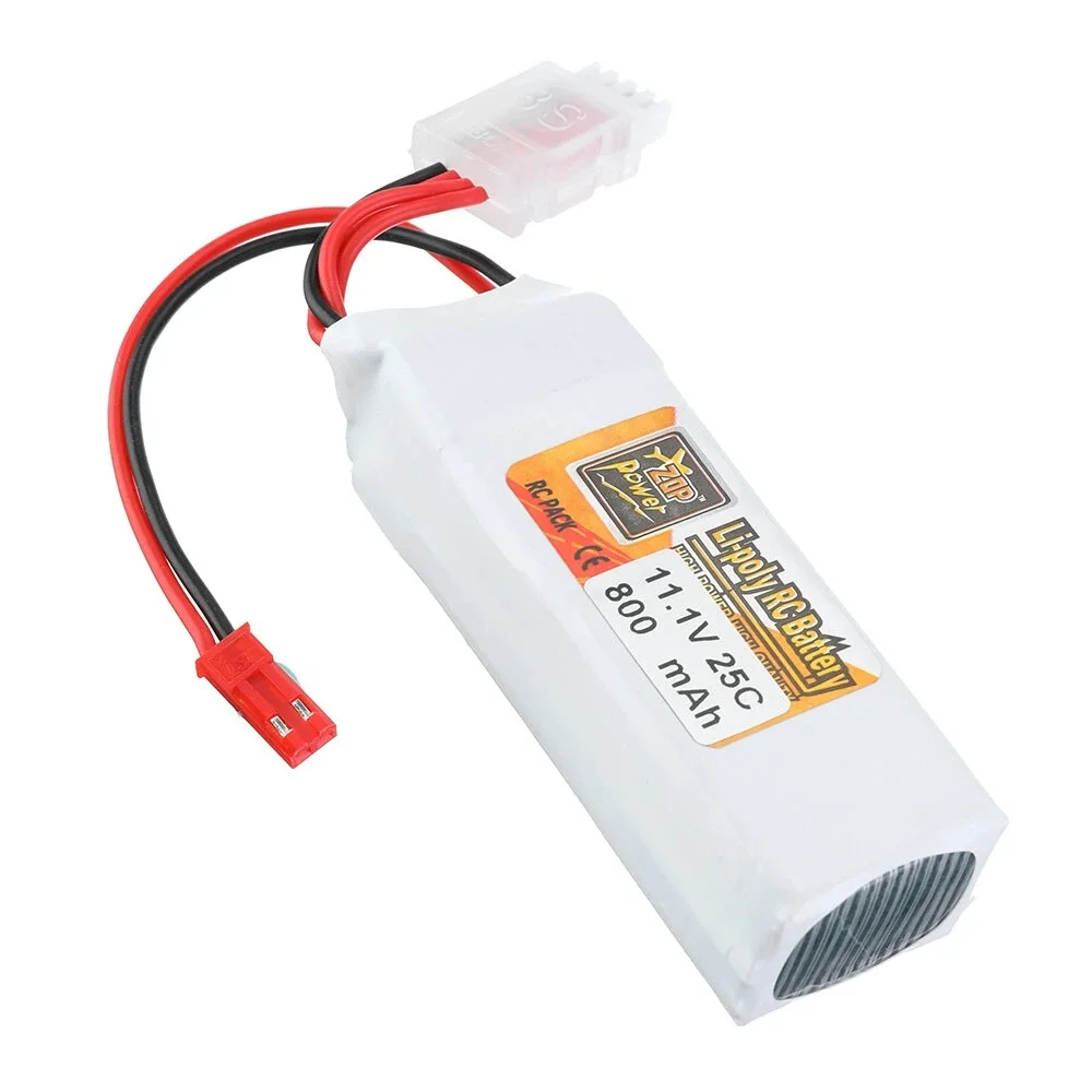 ZOP Power 11.1V 800mAh 25C 3S Lipo Батарея JST Plug |