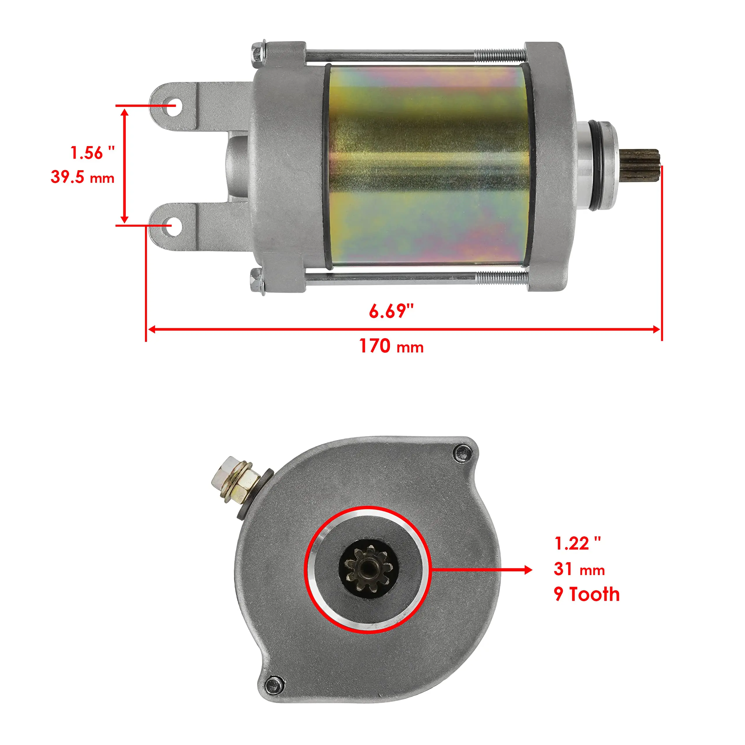 Стартер для SYM GTS 250 CITYCOM 300i S Joymax 250i ABS Z MAXSYM 400 400i OEM NO.31200-L4A-000 31200-L3D-000 31200-HMA-000