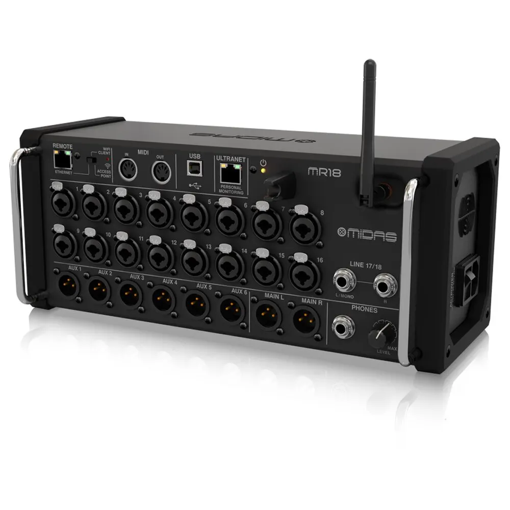 

Новые новые цифровые миксеры medas MR18, профессиональный звуковой DJ-контроллер, звук консольный микшер