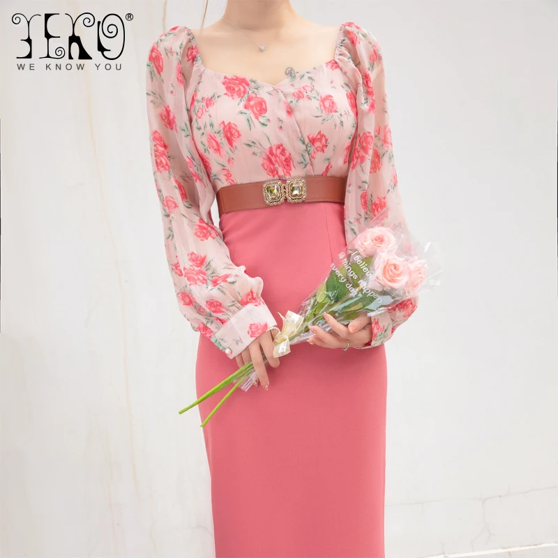 Новый модный декоративный наружный женский ремень YEKO в универсальном стиле ins