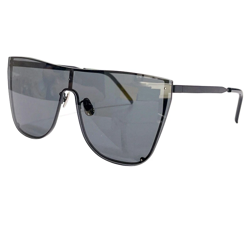

Brand Designer Square Women Sunglasses Men Fashion Big Rimless Sun Glasses Eyewear UV400 Shade Oculos De Sol Gafas