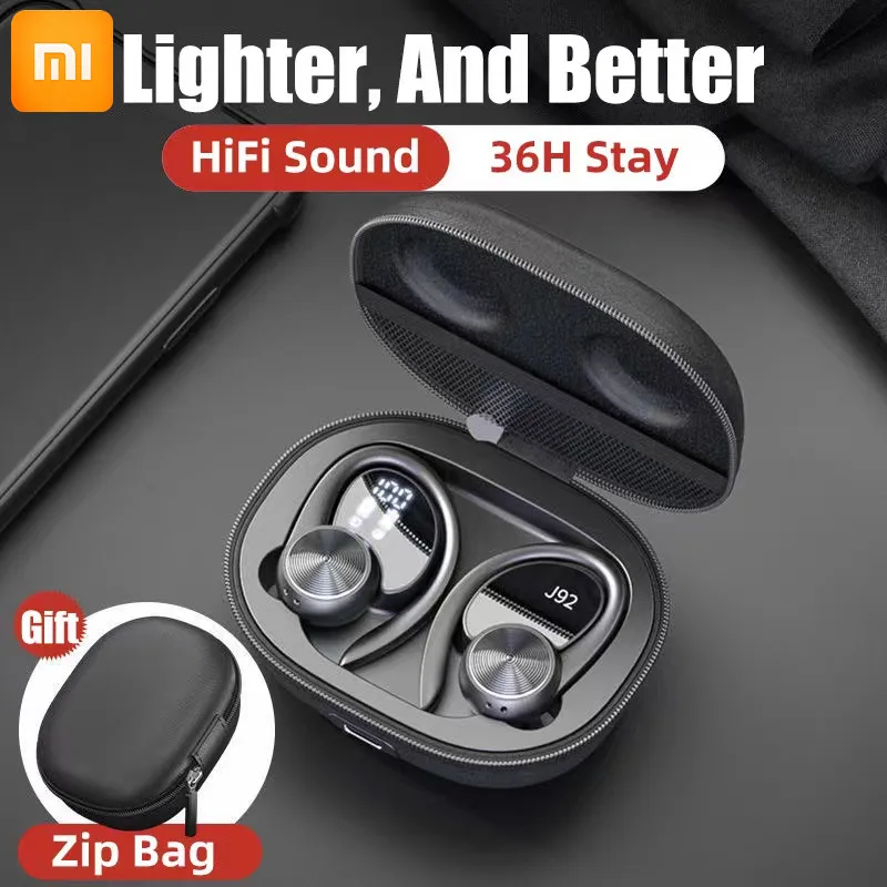 Xiaomi 2022 Sports TWS 5.0 Earphone Bluetooth Noise Cancellation Waterproof Wireless Headphones LED Display Headsets with Mic