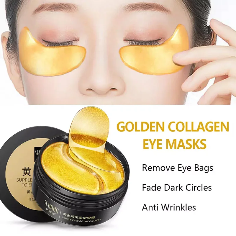 

New Elastic Moisturizing Firming Eye Mask Dilute Dark Circles Fine Lines Eyecare Eye Patch Skin Care Products
