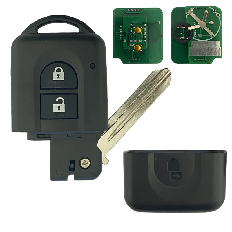 

Умный дистанционный ключ CN027036 N -- issan Xtrail Qashqai Pathfinder 285E34X00A 285E3EB30A 2 кнопки 433 МГц PCF7936 ID46, запасной ключ