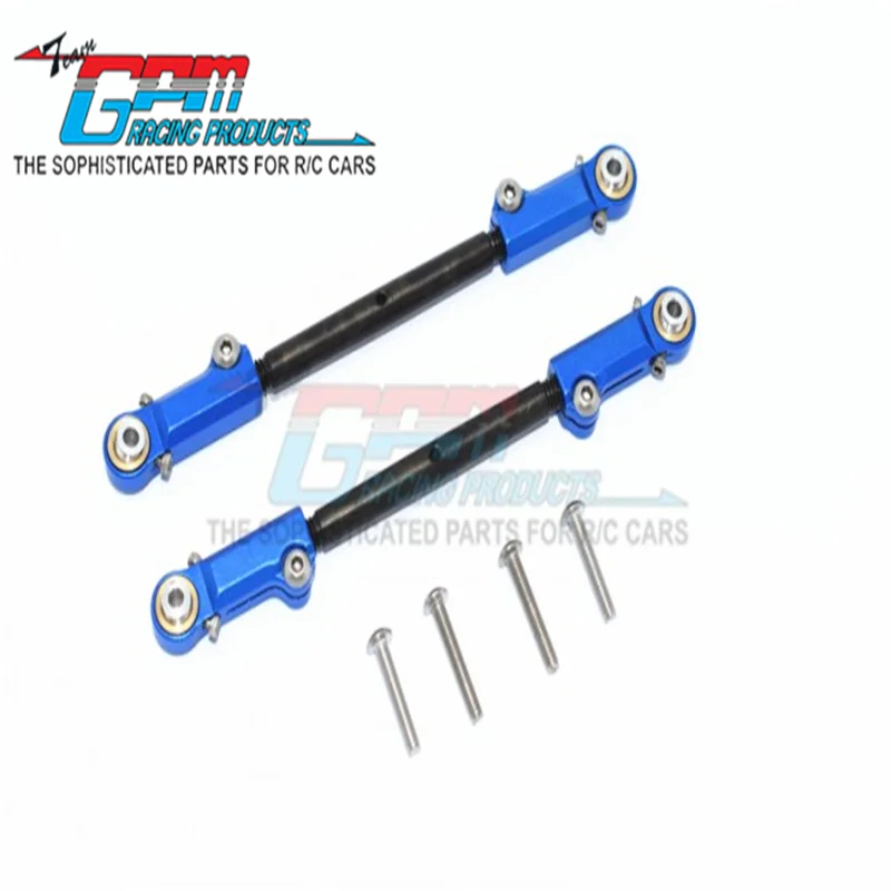 

GPM SPRING STEEL STEERING TIE ROD WITH ALUMINIUM BALL ENDS - 1PR SET For AXIAL 1/8 YETI XL 90032 Upgrade