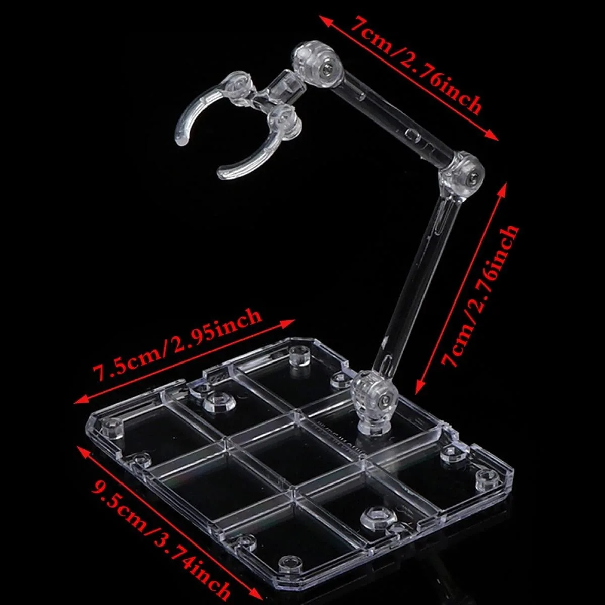 

Подставка для экшн-фигурки, подставка для демонстрации модели куклы, подставка для куклы HG RG SD SHF Gundam 1/144, коллекционная демонстрационная игрушка для хранения