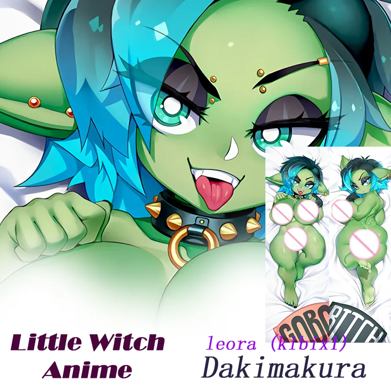Двусторонняя наволочка Dakimakura Anime leora (kibix1) |