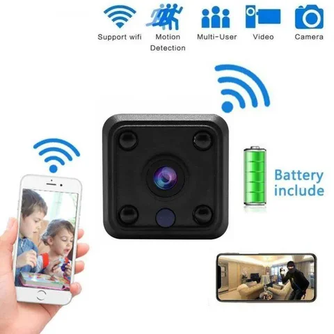 X6 Mini HD 1080P Wireless Security Surveillance Cameras With WiFi Night Vision Smart Micro Camera For Home