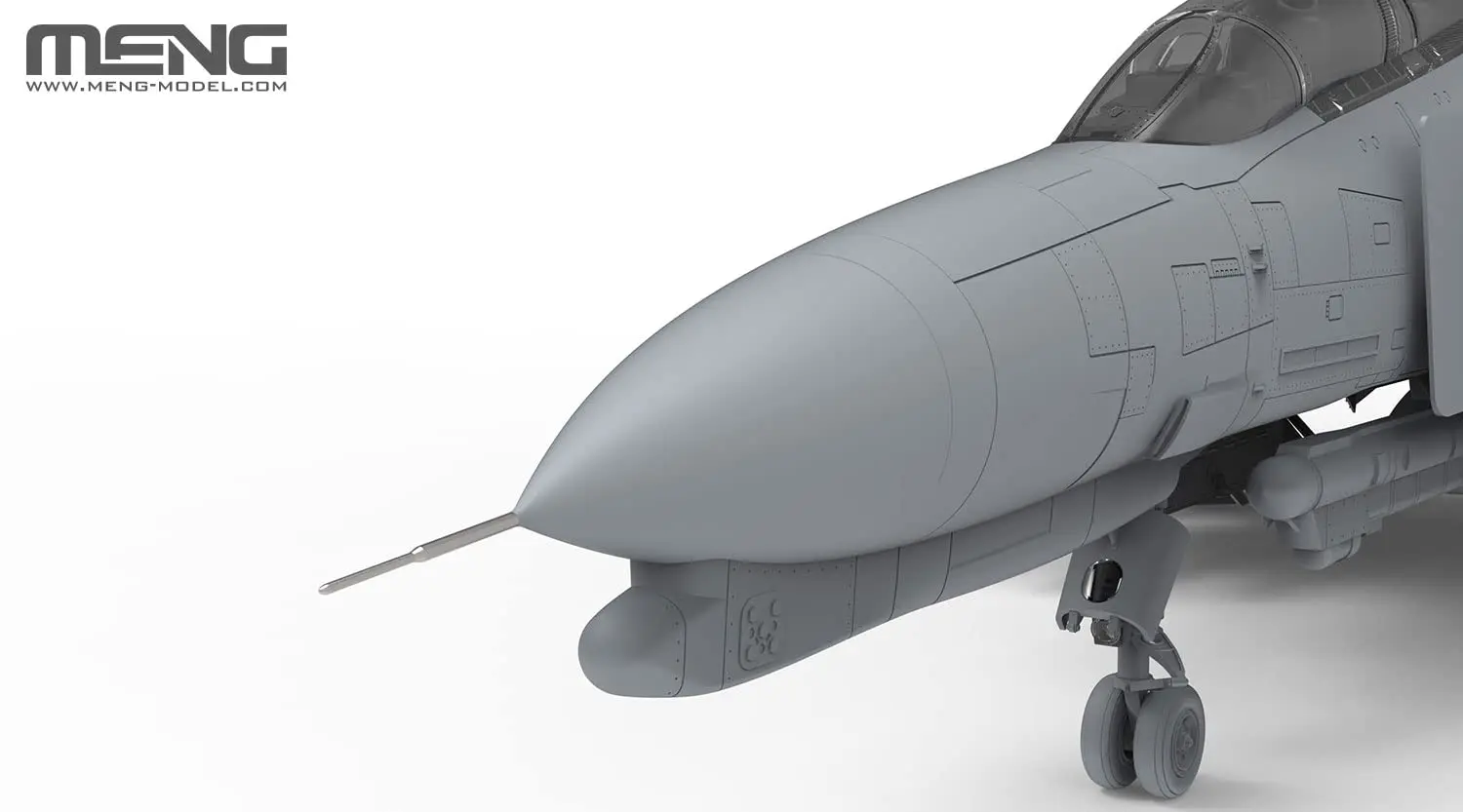 Модель GSI Creos Mon ВВС США Phantom 2 Wild Weasel Самолет радиоэлектронной борьбы Пластиковая