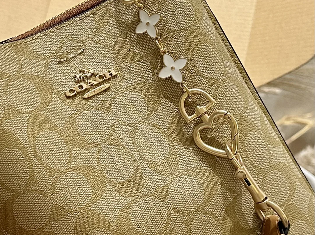 в стиле COACH новая женская сумка кошелек через плечо сумка-мессенджер подмышки