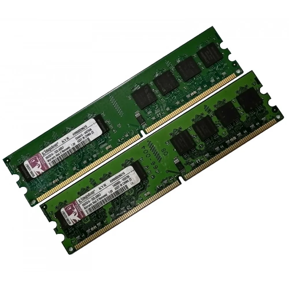 ОЗУ Dimm 2Gb PC2-6400(800)DDR2 Kingston KVR800D2N6/1G 99U5316-028.A00LF  (Kit 2x1Gb)