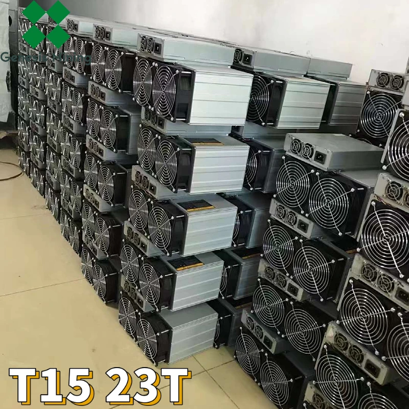 Б/у Майнер Asic Antminer T15 23T Биткойн для криптовалюты по хорошей цене дешевле чем S19 T17