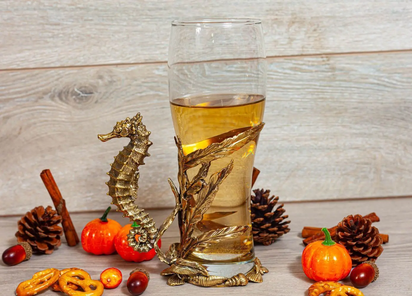 Бокал пивной Морской конек