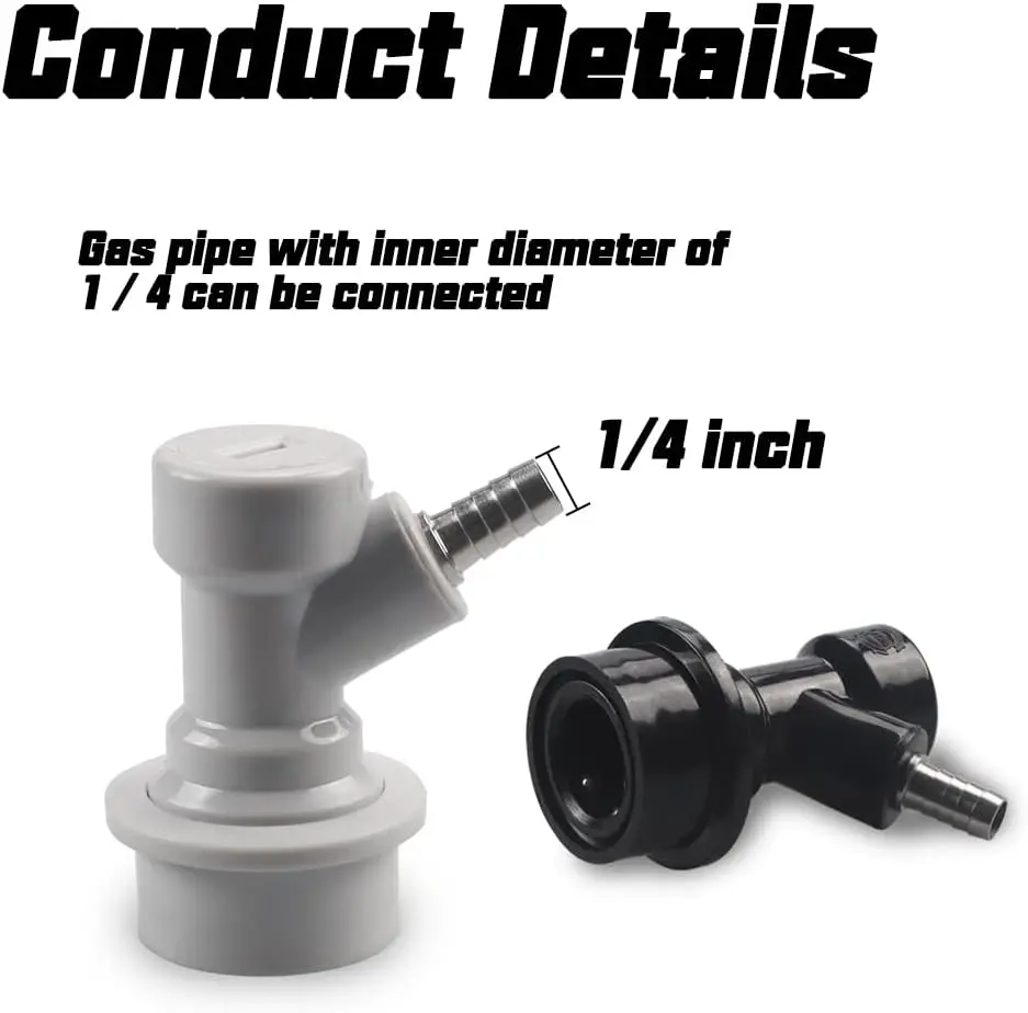 MUGLIO 2 пары соединителей для бочонков с шариковым замком наборы быстрого