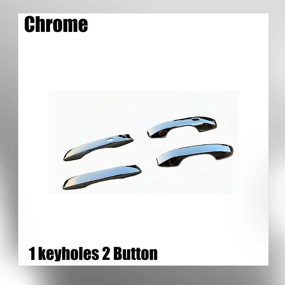 

Крышка дверной ручки автомобиля для Geely Xingyue L KX11 Monjaro 2022 ~ 2025 ABS углеродное волокно черный хром наклейка отделка аксессуары для царапин